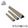 pure alloy silver aluminium triangle tube